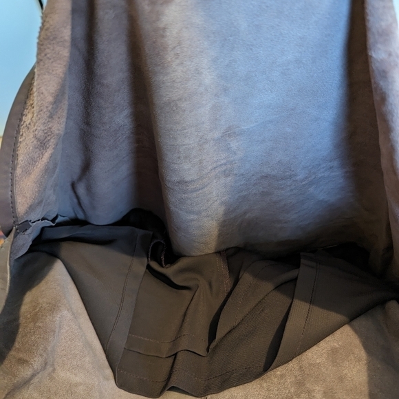 Rebecca Taylor Runway leather mini dress purple sz 4 - Picture 4 of 10